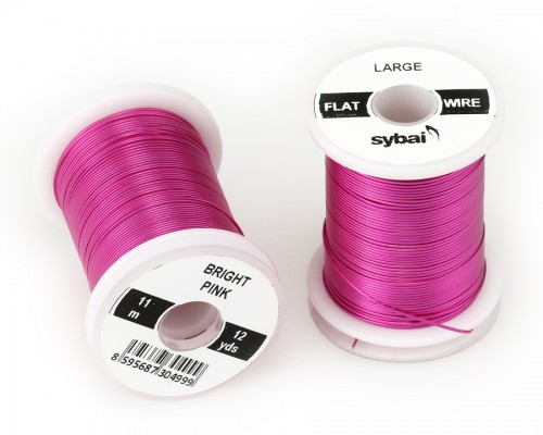 Flat Colour Wire, Large, Bright Pink